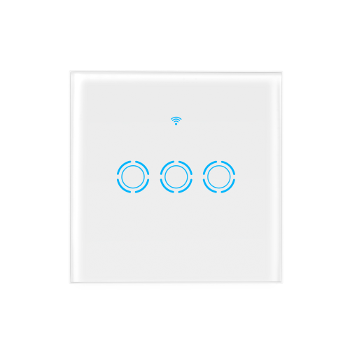 3 Gang Eu Zigbee Light Electric Wifi Controlled Smart Wall Switch